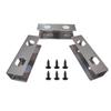 With Screw Metal Under Desk Laptop Mount Space Saving Screw Mounting Under Table Notebook Organizer Metal Frame