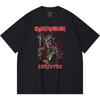 230 Gsm 100% Cotton Heavy Metal T-Shirt  Rock Band Popular Music Print Unisex Heavy Cotton T Shirt