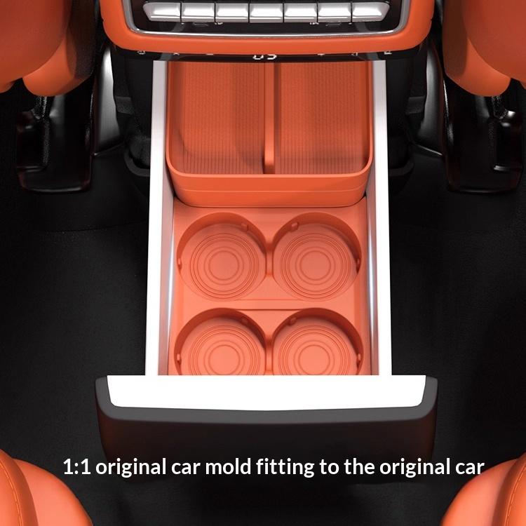 For Li L6 L7 L8 L9 2025 2024 Lixiang Car Refrigerator Cup Holder Drink Organizer Silicone Pad