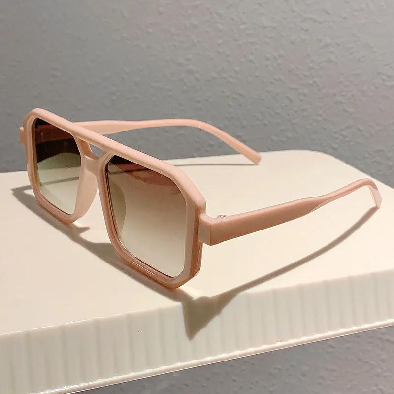 Vintage Kwadratowe Okulary Przeciwsłoneczne Kobieta Moda Retro Okulary Przeciwsłoneczne Damskie Modne Okulary Lustrzane Markowy Projektant