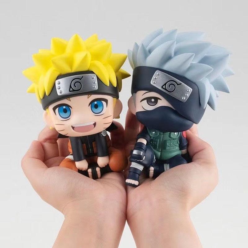Anime Naruto Figure Uzumaki Naruto Kakashi Uchiha Sasuke Itachi Cute Q Figurals Action Figurine Model Toys Gift