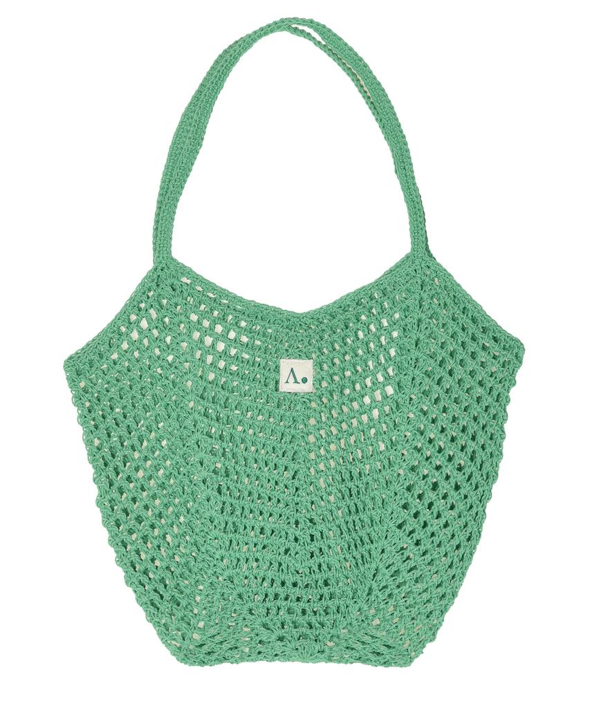 The-Abon Oka Picnic Net Shoulder Bag Ivory