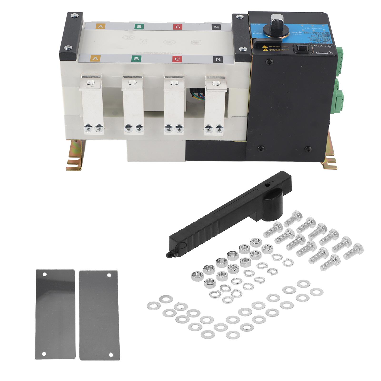 

Dual Power Automatic Transfer Switch Intelligent Isolation Generator Set ATS SKT1300A4P