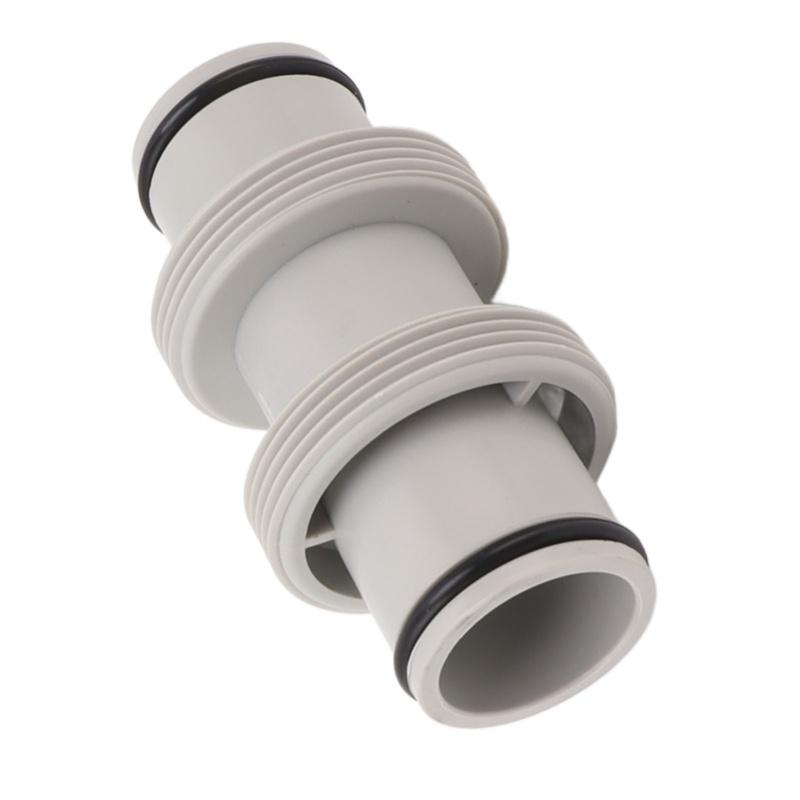 Pool Hose Adapter 1.5in To 1.5in Straight Joint Pool Hose Connector Pool Threaded Hose Connector For Intex