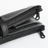 CCOMPANY LIMITED Pen Case Lupo 2 Second Genuine Leather Italian Leather Pencil Case x (Black Gray)