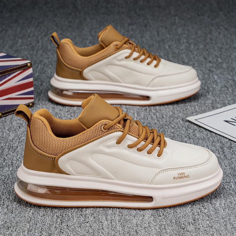 Men s Fashion Sneakers Comfortable Lightweight Sports Shoes Breathable Mesh Upper Non slip Rubber Sole Casual Daily Wear Footwear