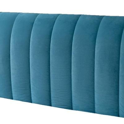 Univerzální noční polštář odolný proti skvrnám: Omyvatelný, měkký chránič na čelo postele - Jednoduchý moderní styl