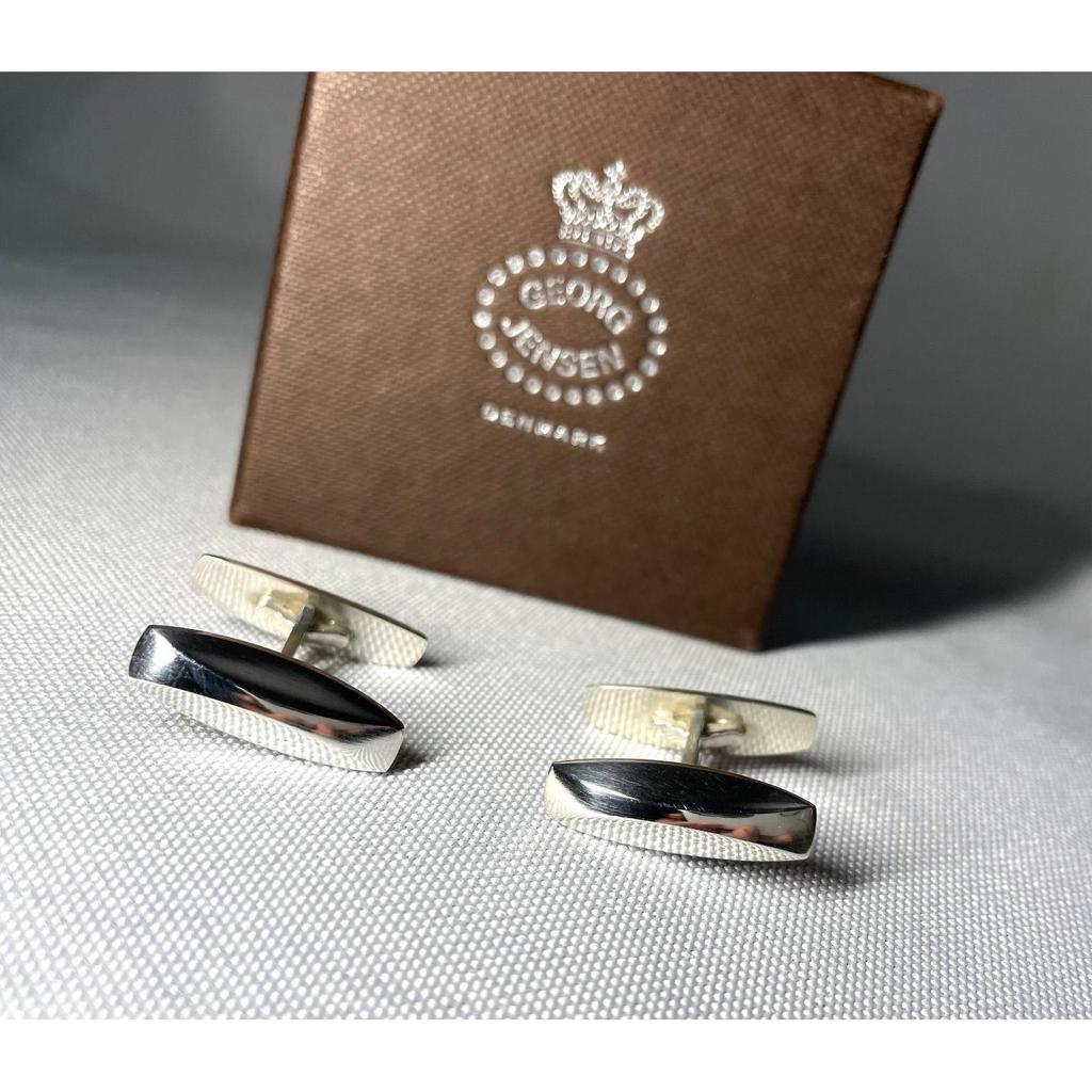 Used Good Condition Rare GEORG JENSEN Georg Jensen #90 Sterling Silver Cufflinks Cufflinks Button SV925 With box
