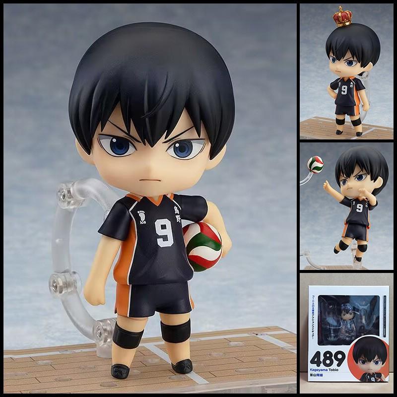 Clay Q-Version Figurine Of Volleyball Boys 489 Kageyama Toshihiro With Interchangeable Face Doll Ornament And Model Kit