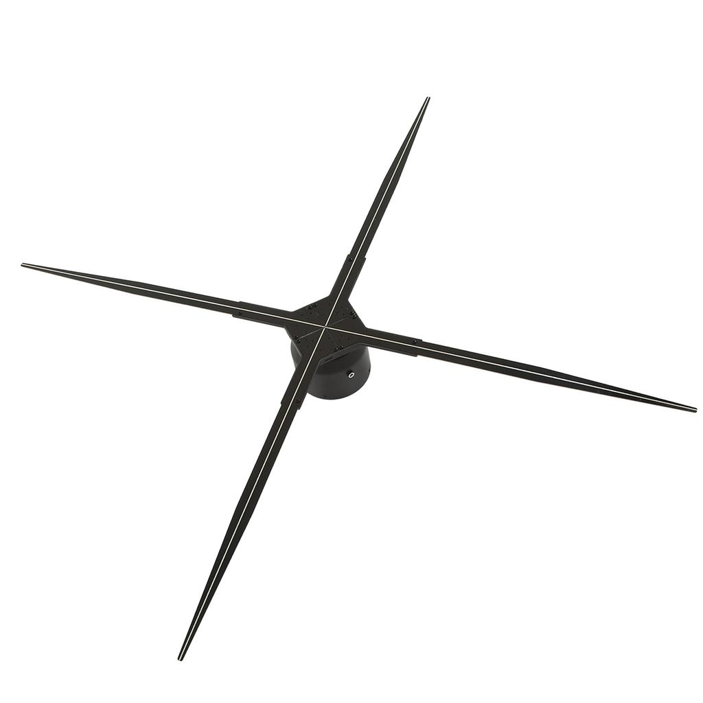 100cm 3D Holographic Advertising Machine Naked Eye 3D Holographic Projection Fan for Commercial