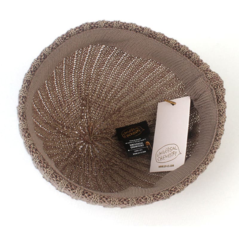 Universal chemistry Cool Beige Knit Watch Cap Watch Cap