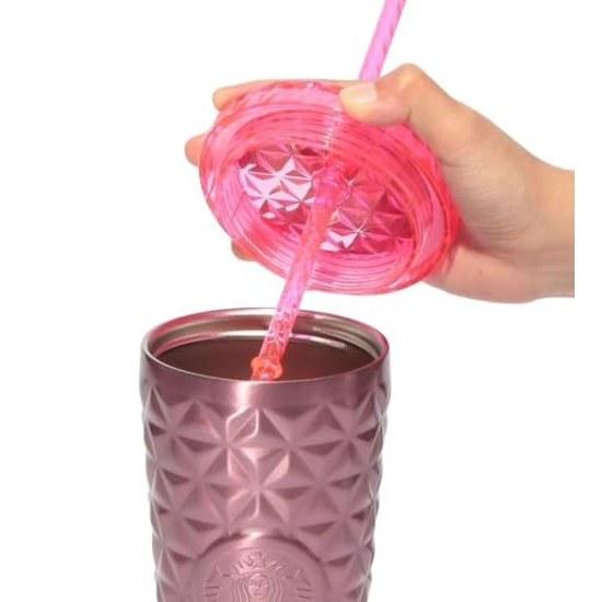 STARBUCKS Staba Bicchiere Termico in Acciaio Inossidabile Rosa 591ml