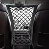 3 Layer Mesh Bag Car Elastic Storage Net Bag Between Seats Auto Interior Organizer Car Divider Pet Barrier Universal Stretchable