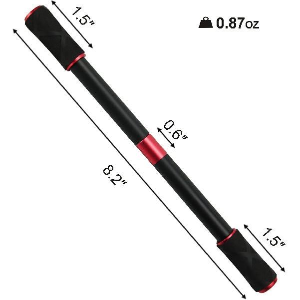 Pen Spinning Pens Mod Spin Pen Spinner Penspinning Mods Metal Weighted, Black Red