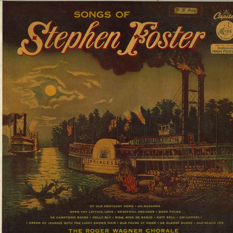 

LP Record ROGER WAGNER CHORALE - Songs Of Stephen Foster P8267 CAPITOL 1954 US Country/Folk Used