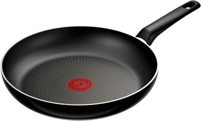 Tefal Frying For Gas Fire Free of Cart, без вредных веществ, таких как титан, сковорода Intense Frying Black D53005, 26 см, только, PFOA, антипригарное покрытие, долговечное "Hard