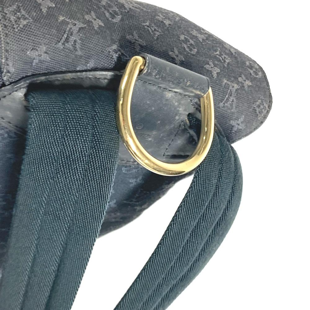 Louis Vuitton M92455 Monogram Mini Denim MontsourisGM Backpack Navy