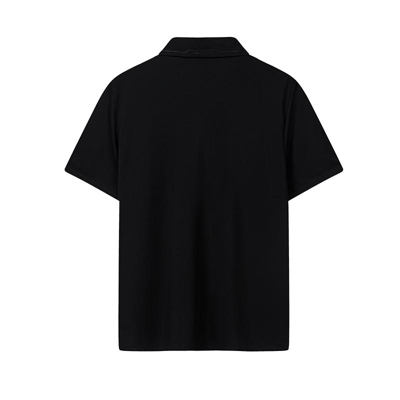 Fila F.C. Cool Touch Moisture Wicking Texture Polo Shirt Men Tops F11M631107FBK