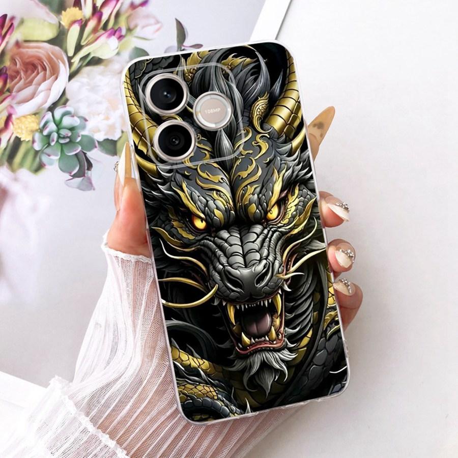 Pro Honor 600 Lite Pouzdro na telefon s počátečním písmenem pro Huawei Y6p Y 7 P Matný zadní kryt Ochrana fotoaparátu Nárazuvzdorná pouzdra