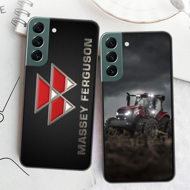 T-Tractor Farm Phone For Samsung S25 Edge Galaxy S22 Ultra S21 S10 S9 Plus S20 S23 S24 FE Case S10E Cover Silicone Soft Coque Fu