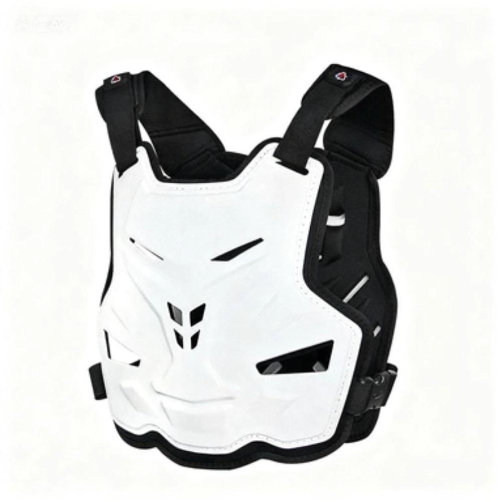 Motorcycle Armor Shirt Jacket with Chest Guard, Summer Impact Resistant Protective Top for Off-Road Racing Riding