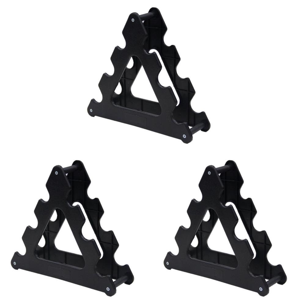 

Стойка для гантелей 3-х уровневая, маленькая стойка для гантелей, только для домашнего спортзала (Треугольник)