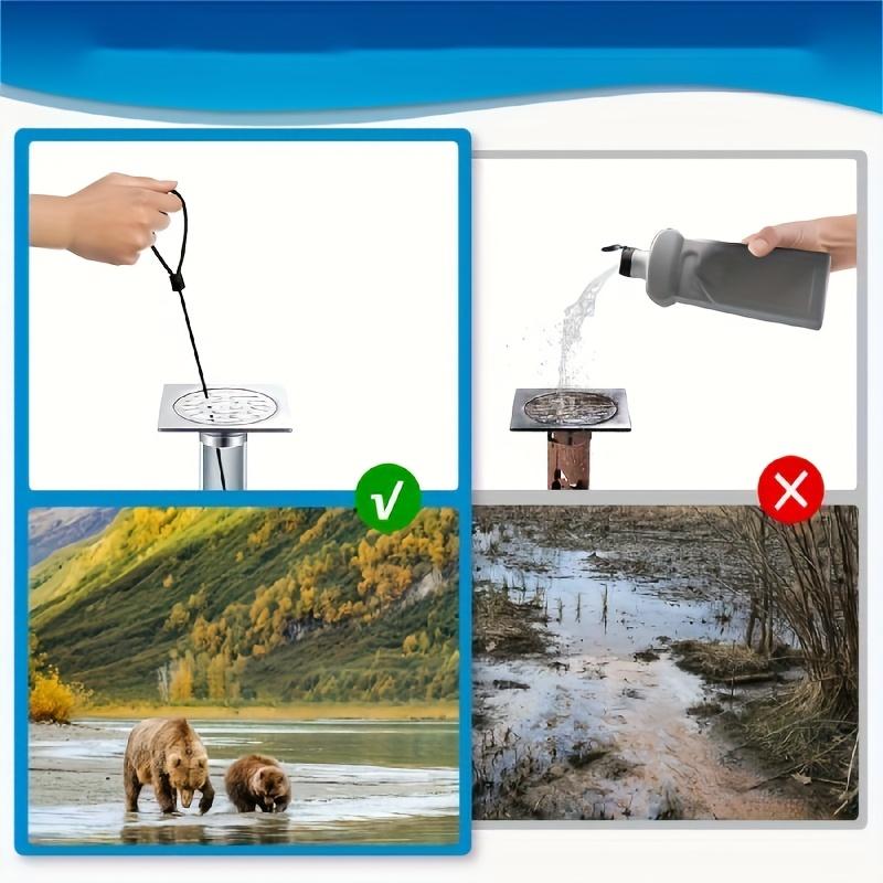 [1 Stück Stahl-Abflussspirale] 1 Stück Verbesserte Flexible Stahl-Abflussspirale mit Nylonbeschichtung | Bruchfester Haar-Verstopfungsentferner für Küchen- & Badezimmerspülen