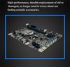 BTC B75 Mining Motherboard LGA1155 8*PCIE To USB3.0 Supports 8 GPU Graphics Card DDR3 DIMM RAM ETH Bitcoin Ethereum Miner Rig