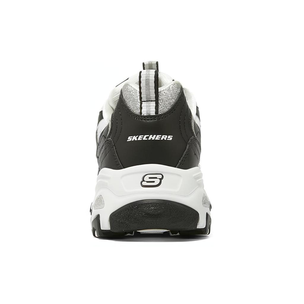 (WMNS) Skechers D'Lites 1.0 'Black White' Women's 149925-BKW
