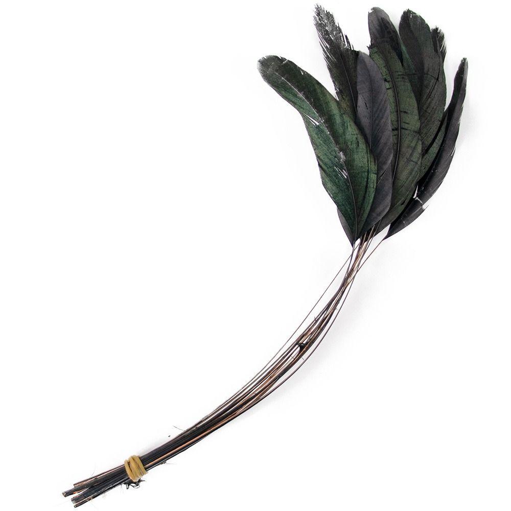 10Pcs Natural Feather Rooster Feather Multicolor Craft Feathers Wedding Decor