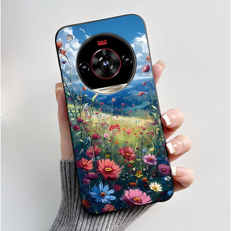 Funda Para ZTE Nubia Focus 2 Ultra Funda Z2463N Estética Lujo Linda Genial Niños Niñas Funda de Silicona Suave para Nubia Focus2 Ultra 5G