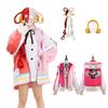 Uta Cosplay One Piece Film Red Cosplay Costume Uta The Movie World Diva Uta Cosplay Costume Uta Wig [AG-TOP] [Wig Included] (M, Included)