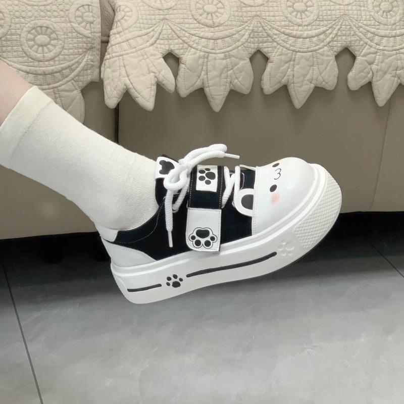 

Popular original lolita house department soft cute port college single shoes female lolita student canvas shoes 35 чёрный