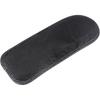 3 Hole Motorcycle Braided Edging PU Leather Rear Fender Bib Solo Seat for Harley Road King FLHR 1994-2023, Black