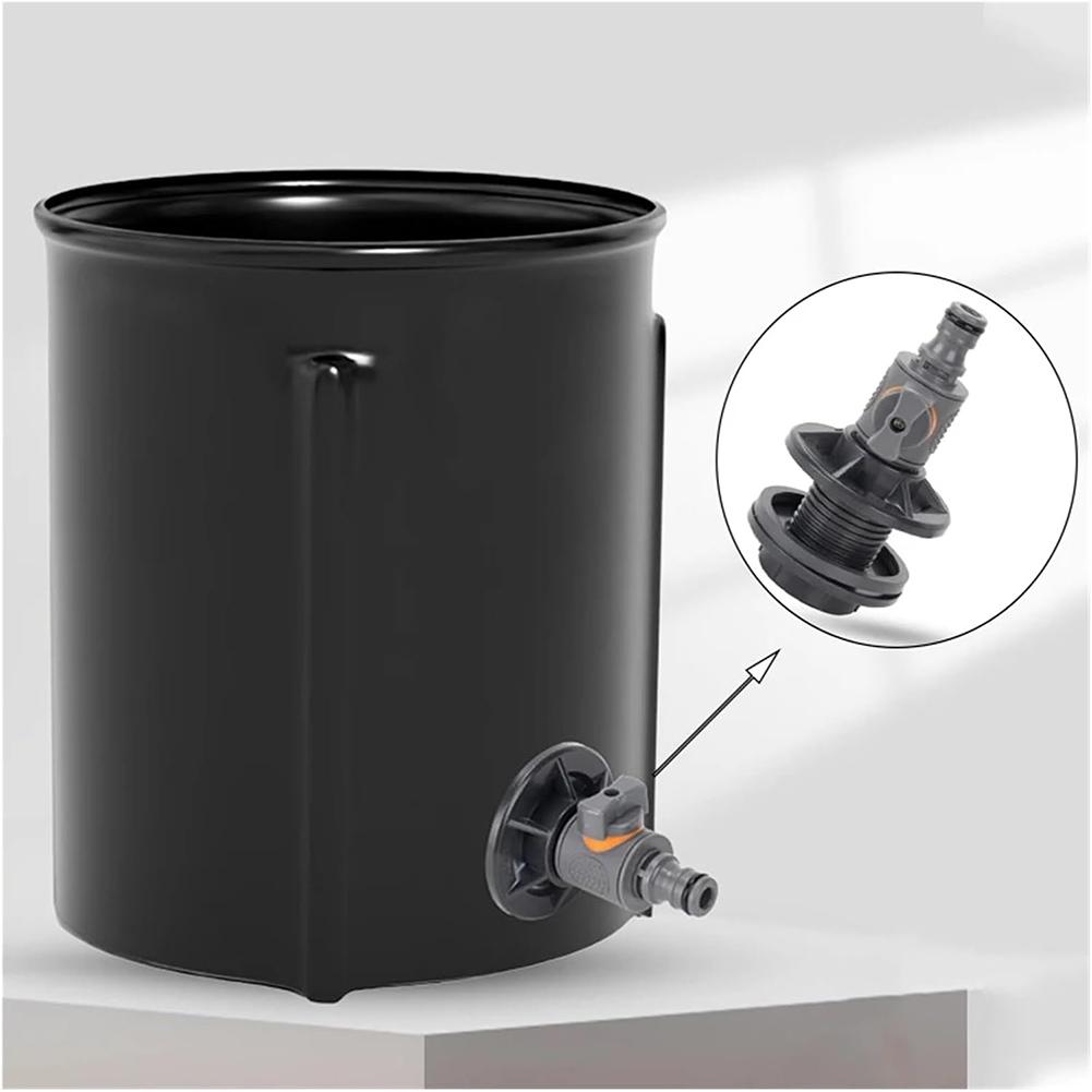 In Line Valve PVC Water Tank Connector Quick Connect Fitting