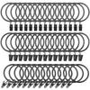 Metal Curtain Rings Heavy Duty Roman Circles Decorative Hanger Pins Metal Curtain Clips  Home