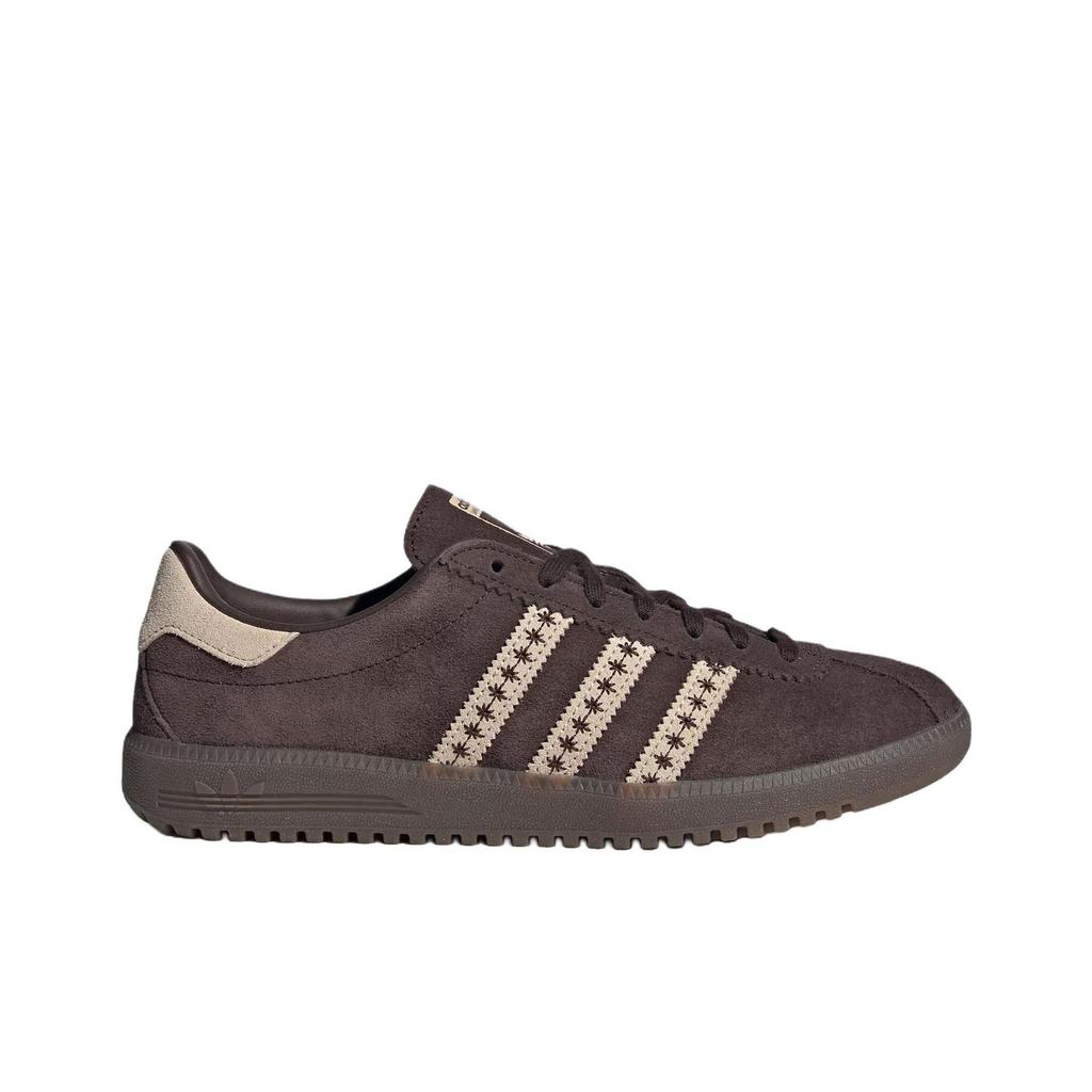 adidas Originals Bermuda Dark Brown Magic Beige JS3971 Women's Retro Lifestyle Sneakers
