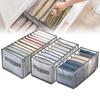 1pc Clothes Organizer Pants Jeans Storage Box Cabinet Organizer Drawers Underwear Socks T-Shirt Wardrobe Storage Organizers