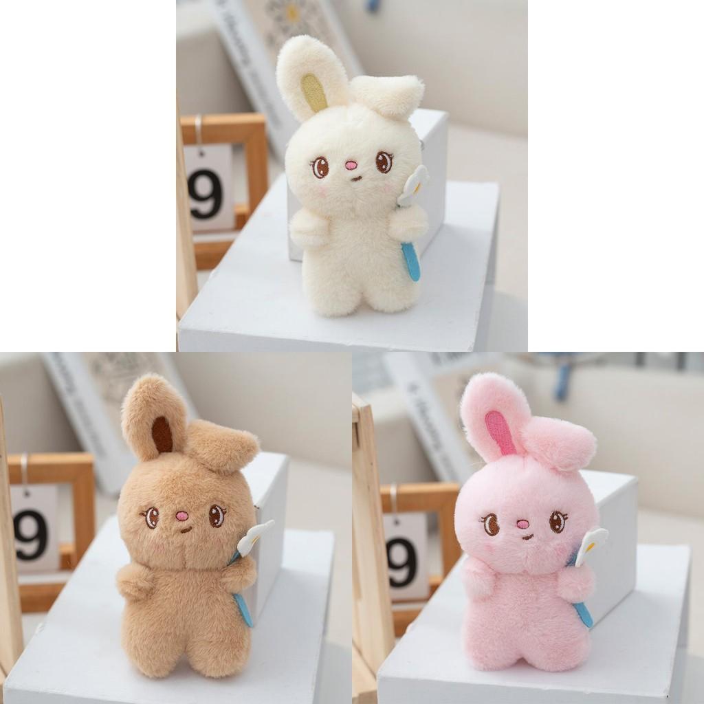 Keychain Plush Rabbit Backpack With Soft Stuffed Animal For Decoration Kids