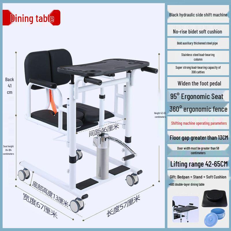 Home Use Hydraulic Lift for Elderly and Bedridden Patient Transfer