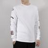 Air Jordan Athleisure Casual Printing Crew Neck Sweatshirt 'White' CD5872-100