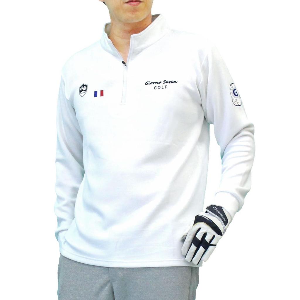 TopIsmGiorno SevenGolf WearMensHalf ZipMock NeckHigh NeckTopsLong SleevePolo ShirtSpringSummerAutumnWinter