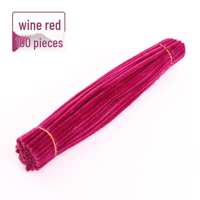 Youyou Tiger Twist Stick Handmade Super Soft Chenille Stems Educational Craft Materials for Macarons