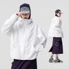 AOGZ Funktionelle Kapuzen-Arbeitskleidung Windbreaker Jacke