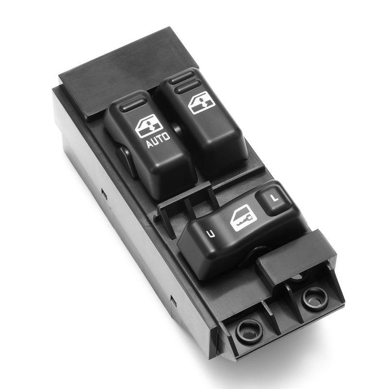 15054161 Front Left Electric Power Window Switch Lifter Control Button Black For Chevrolet Silverado GMC Sierra Car Accessories