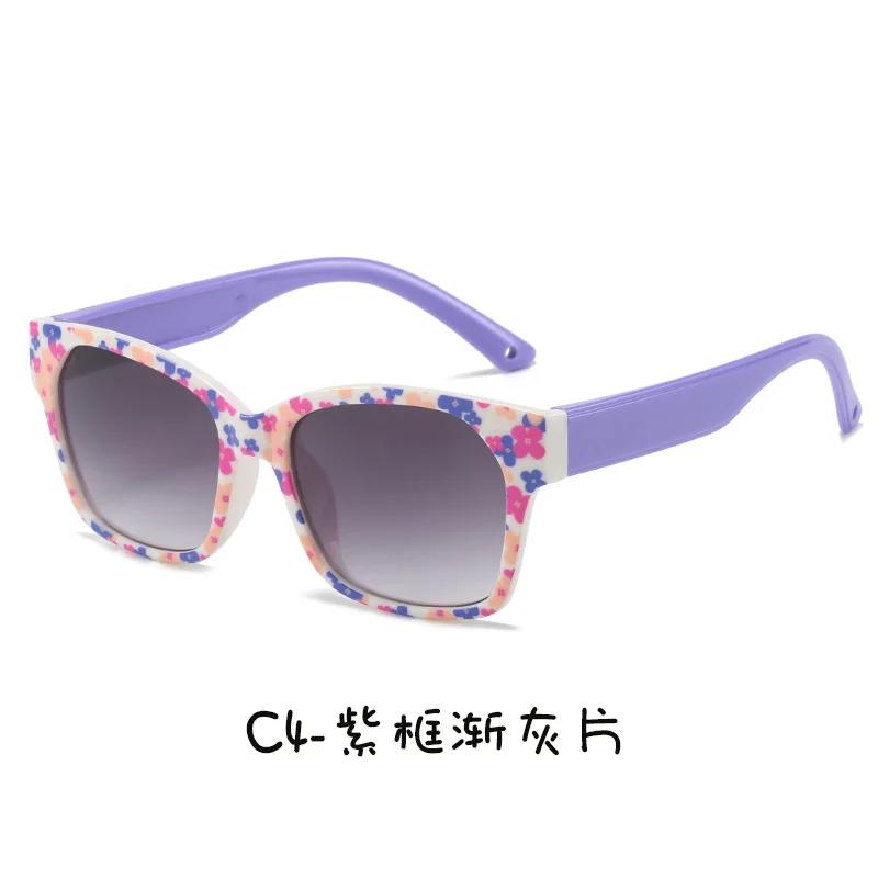 Children s New Style Sun Glasses Girl Cute Print Summer Sun Glasses Outdoor Vacation Children s Sunshade Eyeglasses