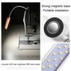 360° Flexible LED Sewing Machine Lighting Lamp Industrial Touch Dimming EU US Adjustable For Base 10/30Leds Adsorbed Work Lamps