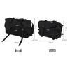 Unisex Crossbody Bag - Korean-Influenced, Casual Nylon, Waterproof, Functional Workwear Style