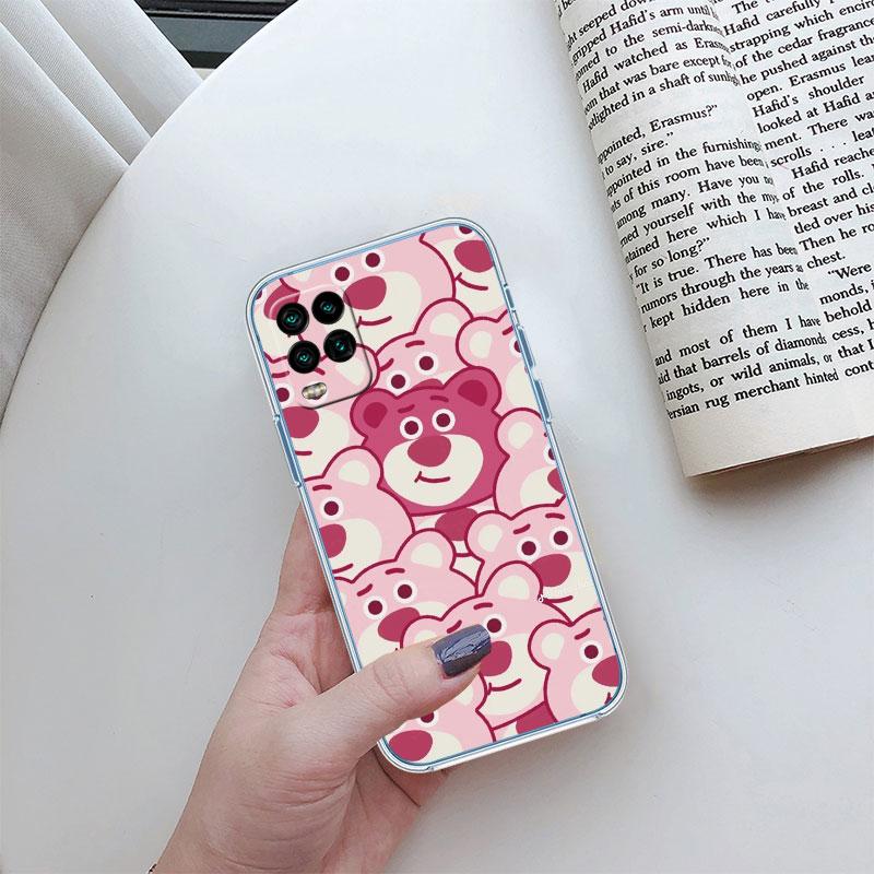 Disney Lotso Transparent Phone Case for LG K22 K30 K40 K40S K41 K42 K50 K50S K51 K51S K52 K61 K62 K71 K92 Q61