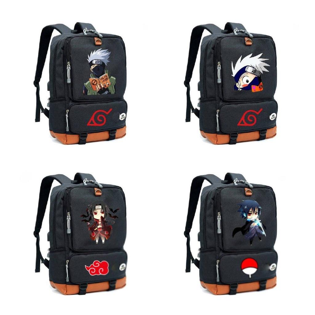 Naruto Oversized Backpack With Large Capacity For Travel And School